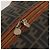 Borsa Boston FENDI Zucca Canvas PVC Marrone Nero Auth 197724 - vista 10