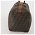 Borsa Boston FENDI Zucca Canvas PVC Marrone Nero Auth 197724 - vista 4
