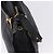 Chloé Borsa Chloe Mercy in pelle nera e oro Auth 201985V Nero D'oro - vista 10