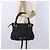 Chloé Borsa Chloe Mercy in pelle nera e oro Auth 201985V Nero D'oro - vista 23