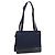 Borsa a tracolla CHANEL Canvas Navy Silver CC Auth bs36818 Argento Blu navy