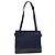 Borsa a tracolla CHANEL Canvas Navy Silver CC Auth bs36818 Argento Blu navy - vista 2