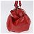 Borsa Salvatore Ferragamo Gancini in vernice Rossa Argento Auth BA15486 Rosso - vista 6