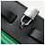 Hermès Borsa HERMES Air Zip PM Canvas 2way Verde Argento Auth 199157SM - vista 20
