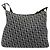 Borsa a tracolla Christian Dior Trotter Canvas Nero Argento Auth 199429 - vista 2