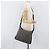 Borsa a tracolla Christian Dior Trotter Canvas Nero Argento Auth 199429 - vista 23