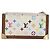 LOUIS VUITTON Multicolor Pochette Cles Coin Purse White M92655 LV Auth hk4078 Blanc - vue 2