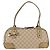 Borsa a Mano GUCCI GG Canvas Pelle Beige Oro 161720 Auth ki6809V D'oro - vista 13
