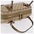 Borsa a Mano GUCCI GG Canvas Pelle Beige Oro 161720 Auth ki6809V D'oro - vista 6