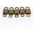 LOUIS VUITTON Set di 10 Lucchetti Lucchetto metallo Oro LV Auth 202429 D'oro - vista 4