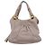 Borsa a mano Miu Miu in pelle 2way Grigio Tono Oro Auth 167574V Marrone - vista 13