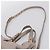 Borsa a mano Miu Miu in pelle 2way Grigio Tono Oro Auth 167574V Marrone - vista 15