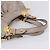 Borsa a mano Miu Miu in pelle 2way Grigio Tono Oro Auth 167574V Marrone - vista 7