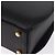 Salvatore Ferragamo Gancini Handtasche Leder 2way Schwarz Gold Auth 200051A Golden - Ansicht 16