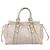 Borsa Miu Miu Vitellolux 2way White Gold Auth 201997A Bianco D'oro - vista 13