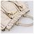 Borsa Miu Miu Vitellolux 2way White Gold Auth 201997A Bianco D'oro - vista 6