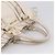 Borsa Miu Miu Vitellolux 2way White Gold Auth 201997A Bianco D'oro - vista 7