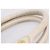 Borsa Miu Miu Vitellolux 2way White Gold Auth 201997A Bianco D'oro - vista 9