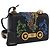 Borsa a tracolla VERSACE Medusa Chain in pelle nera e oro Auth 200090M Nero D'oro