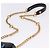 Borsa a tracolla VERSACE Medusa Chain in pelle nera e oro Auth 200090M Nero D'oro - vista 14