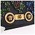 Borsa a tracolla VERSACE Medusa Chain in pelle nera e oro Auth 200090M Nero D'oro - vista 18
