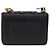 Borsa a tracolla VERSACE Medusa Chain in pelle nera e oro Auth 200090M Nero D'oro - vista 3