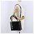 Borsa Christian Dior Maris Pearl Patent 2way Black Gold Tone Auth ep15753A - vista 27