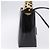 Borsa Christian Dior Maris Pearl Patent 2way Black Gold Tone Auth ep15753A - vista 4