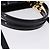 Borsa Christian Dior Maris Pearl Patent 2way Black Gold Tone Auth ep15753A - vista 7