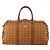 Borsa MCM Vicetos Boston PVC Pelle 2way Marrone Tono Oro Auth 200204 - vista 13