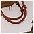 Borsa MCM Vicetos Boston PVC Pelle 2way Marrone Tono Oro Auth 200204 - vista 3