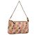 FENDI Zucchino Canvas Accessory Pouch PVC Multicolor Gold Auth 199476V Multiple colors Golden
