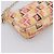 FENDI Zucchino Canvas Accessory Pouch PVC Multicolor Gold Auth 199476V Multiple colors Golden - view 16