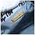 Pouch con coulisse Miu Miu Canvas Light Blue Gold Auth bs36863V D'oro Blu chiaro - vista 10
