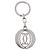 Portachiavi CARTIER Must Line Double C Decor Argento Auth BA15473A - vista 2