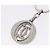 Portachiavi CARTIER Must Line Double C Decor Argento Auth BA15473A - vista 6