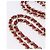 CHANEL Matelasse Top Handle Chain Caviar Skin 2way Red Gold CC Auth 200091SAM Rot Golden - Ansicht 9