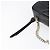 Borsa a tracolla con catena Jimmy Choo in pelle nera e oro Auth 200006A Nero D'oro - vista 11