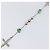 Dolce & Gabbana Collana Rosario DOLCE&GABBANA Metallo Argento Verde Auth BA15444V - vista 12