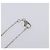 Dolce & Gabbana Collana Rosario DOLCE&GABBANA Metallo Argento Verde Auth BA15444V - vista 9
