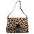Bolso FENDI Mamma Baguette estampado de leopardo en piel Harako marrón Auth yk20791SAM Castaño Plata - vista 13