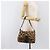 Bolso FENDI Mamma Baguette estampado de leopardo en piel Harako marrón Auth yk20791SAM Castaño Plata - vista 27