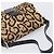 Bolso FENDI Mamma Baguette estampado de leopardo en piel Harako marrón Auth yk20791SAM Castaño Plata - vista 6