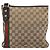 Borsa a tracolla GUCCI GG Canvas Web Sherry Line Beige Gold 144388 Auth ka6002 D'oro - vista 2