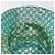 Cappello Bucket Reversibile GUCCI GG in Cotone Verde Blu Auth 199532V - vista 10