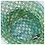 Cappello Bucket Reversibile GUCCI GG in Cotone Verde Blu Auth 199532V - vista 7