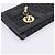 Carteira Longa FENDI Zucchino Canvas Preta Dourada Auth bs36814 Preto Dourado - vista 14