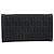 Carteira Longa FENDI Zucchino Canvas Preta Dourada Auth bs36814 Preto Dourado - vista 2