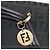 Carteira Longa FENDI Zucchino Canvas Preta Dourada Auth bs36814 Preto Dourado - vista 8