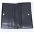 Carteira Longa FENDI Zucchino Canvas Preta Dourada Auth bs36814 Preto Dourado - vista 9